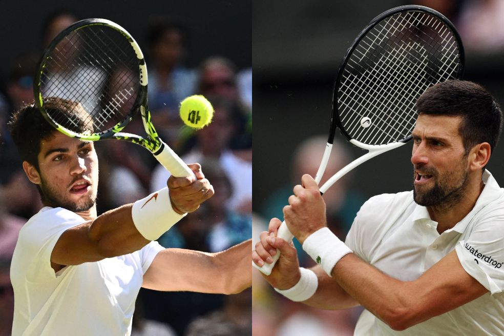 Djokovic vs. Alcaraz: la primera final de grand slam entre los gigantes del ahora