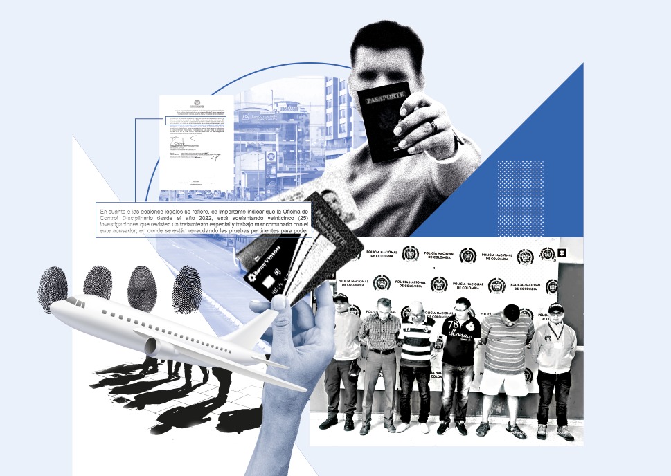 Redes que trafican con identidades colombianas tienen honorarios de hasta US$9.000