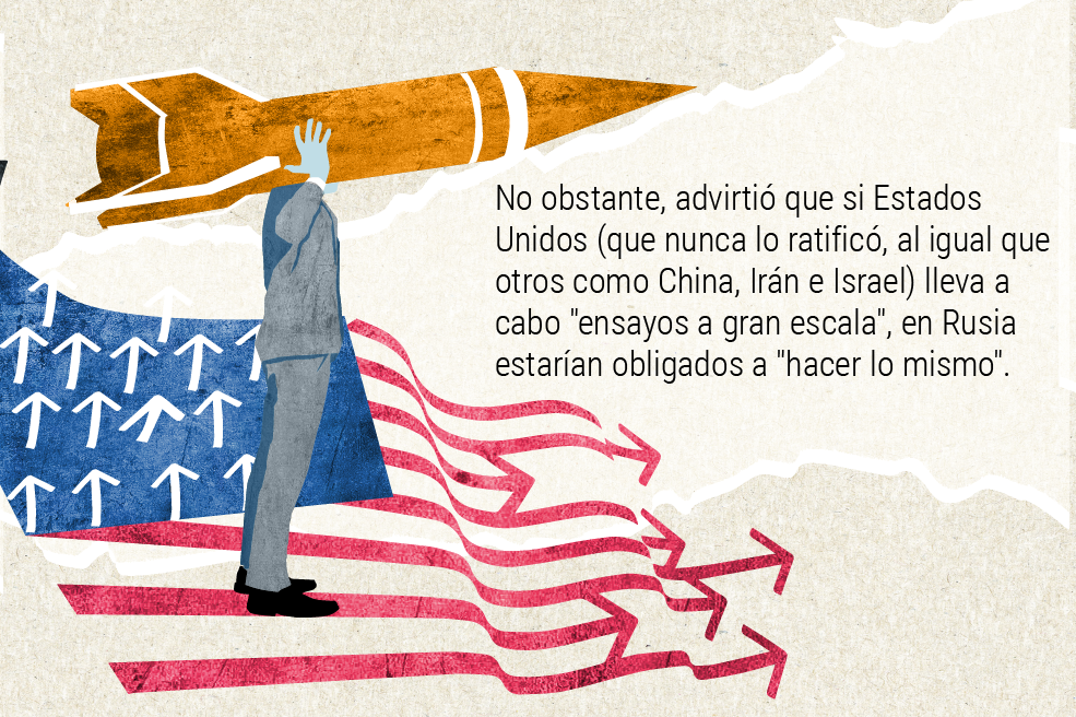 En tiempos de guerra, Rusia y Occidente se muestran los dientes.
