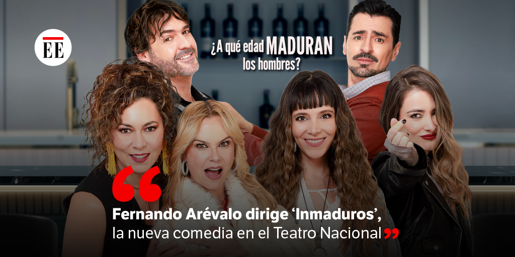 Fernando Arévalo dirige ‘Inmaduros’, la nueva comedia en el Teatro Nacional