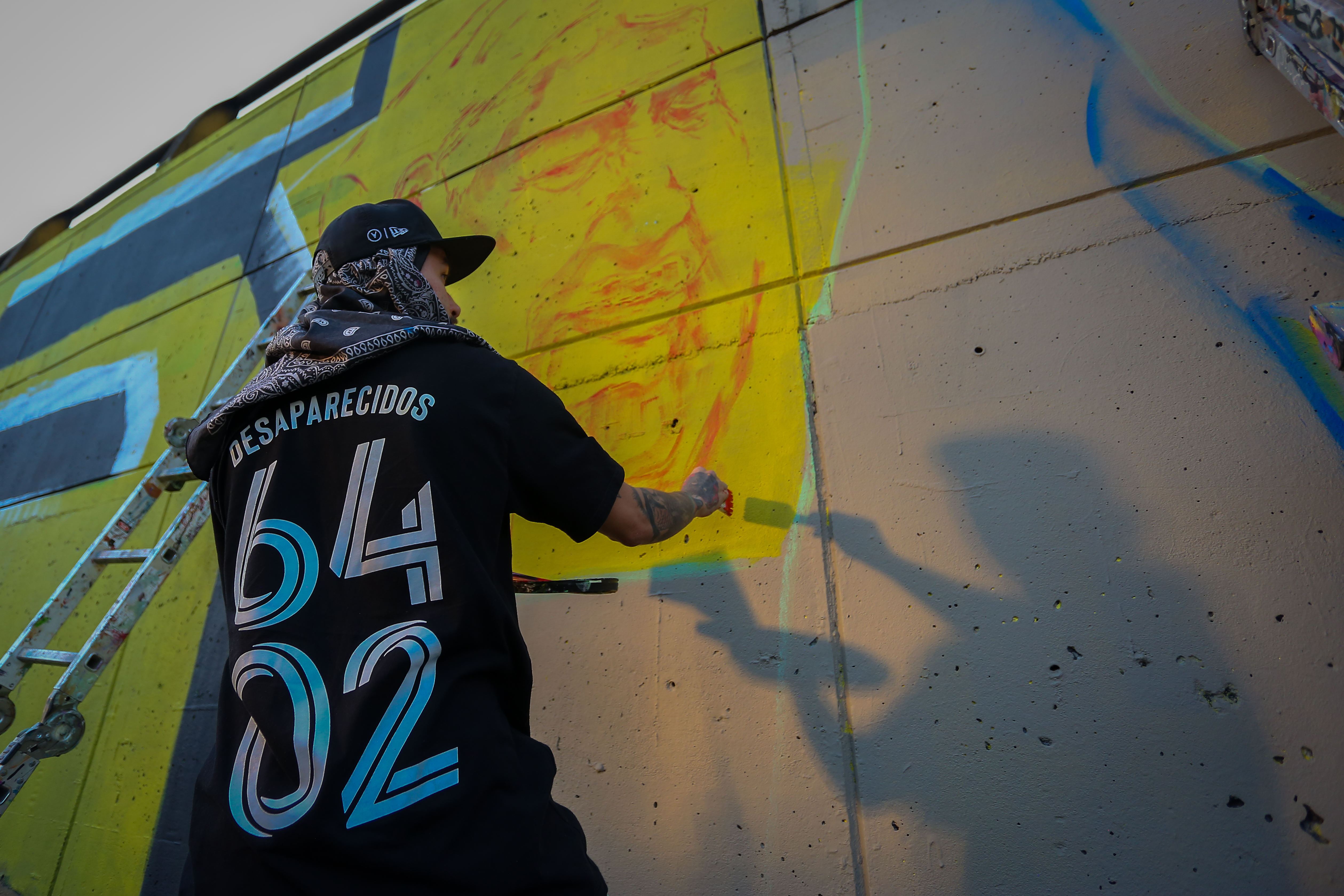 Vuelven a pintar mural en Medellín "Las cuchas tienen razón"