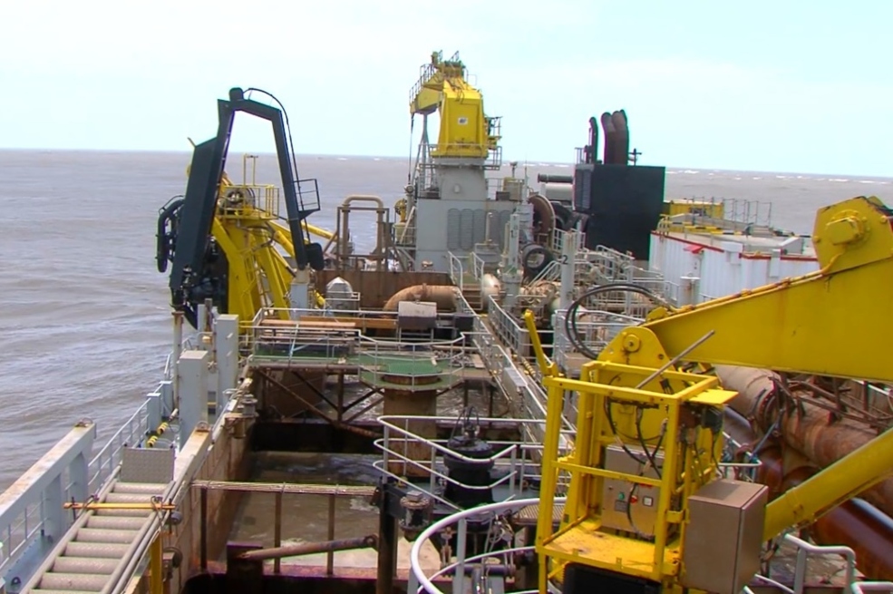 La draga Taccola no continuará las labores en el puerto de Barranquilla