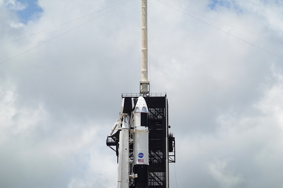 El lanzamiento del cohete Falcon 9 con la cápsula Crew Dragon de SpaceX está programado para este sábado