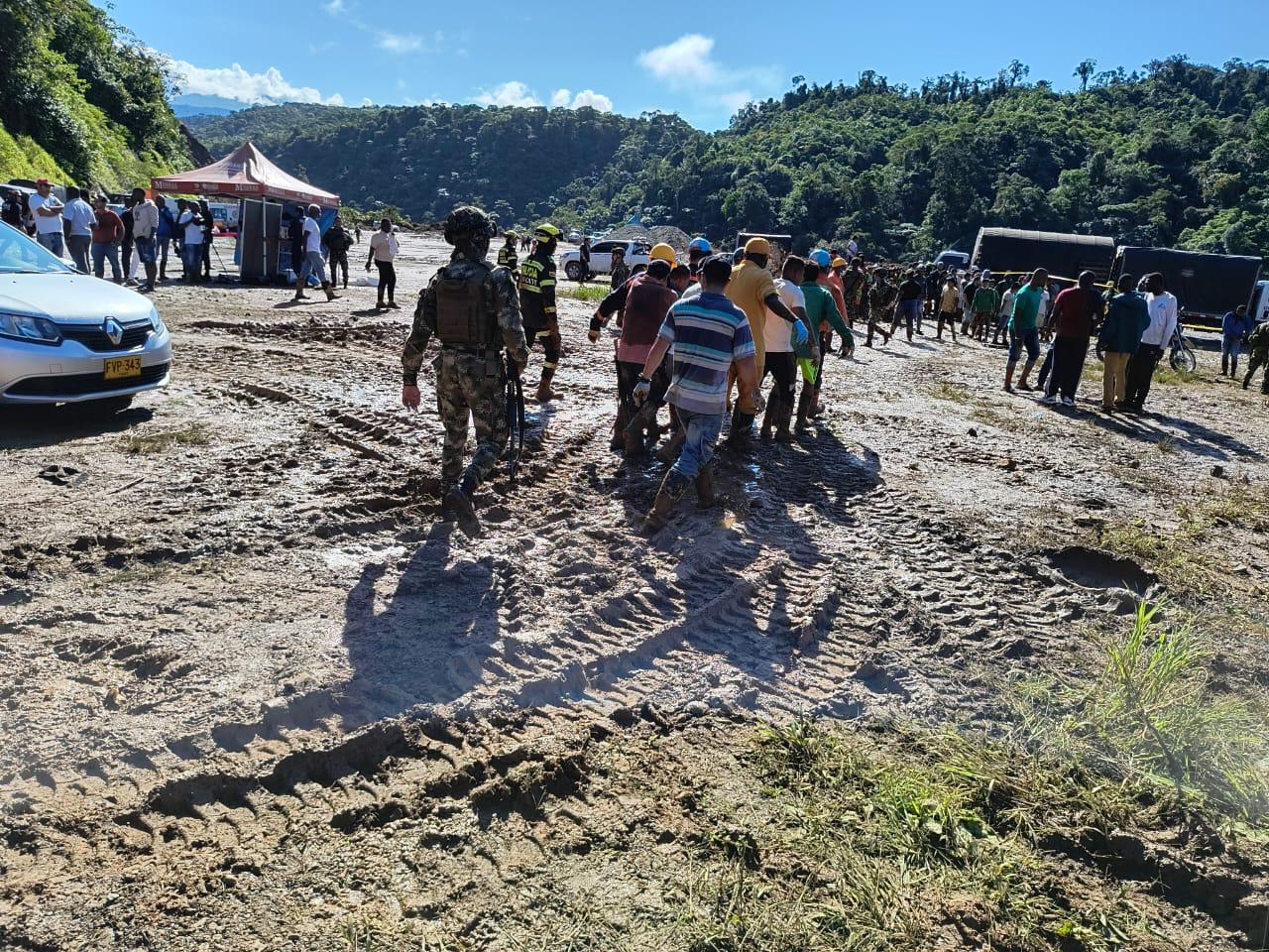 Derrumbes y tragedia por invierno en Chocó enero 13,  2024