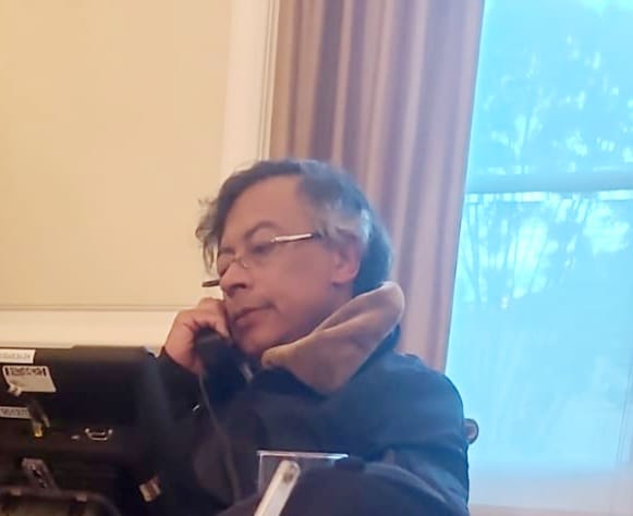 El mandatario colombiano habló cerca de una hora con su homólogo estadounidense este 7 de enero.