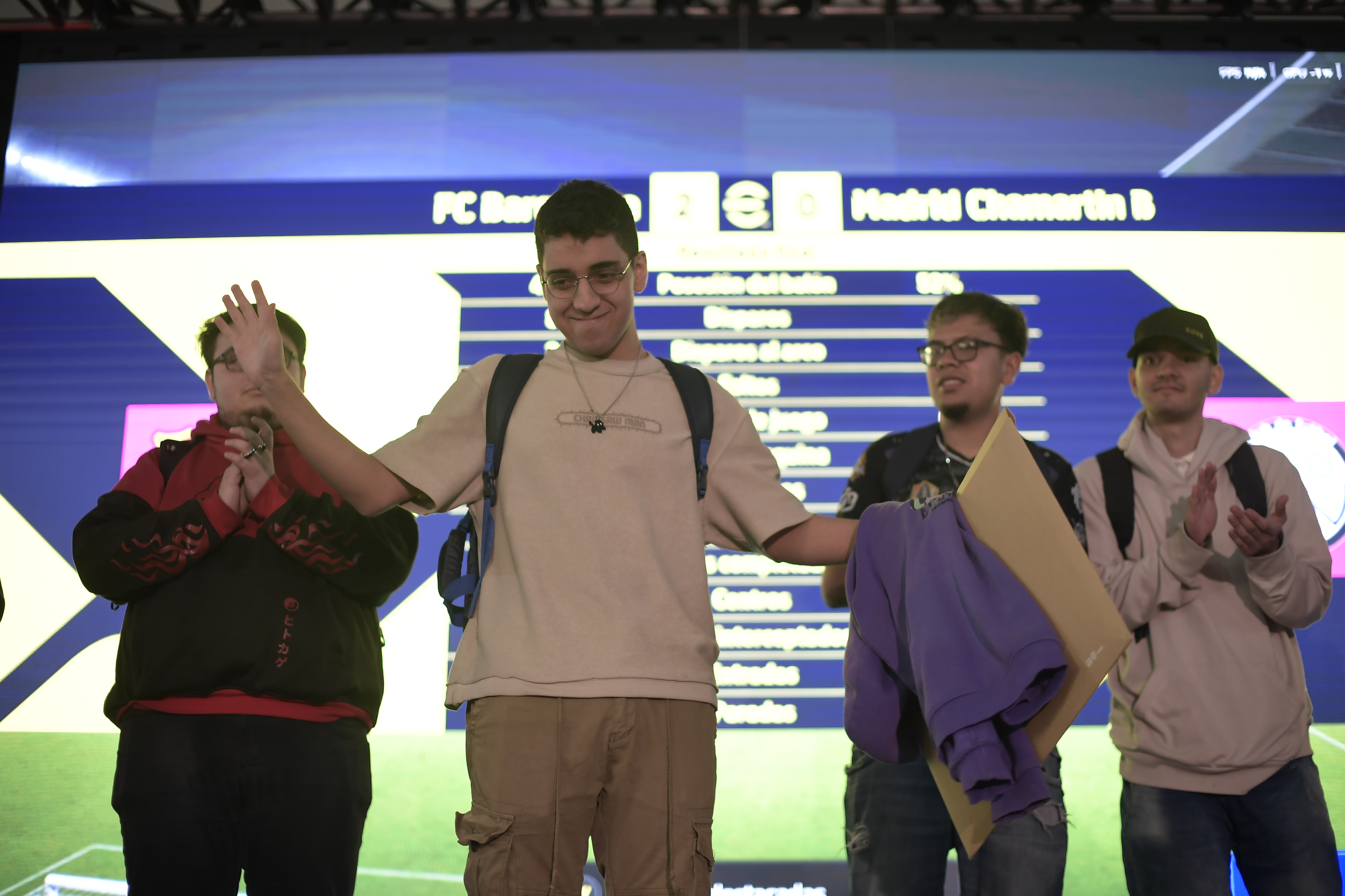 Nueva categoría del premio de El Espectador y Movistar que se entregará el 1.° de diciembre de 2025 en el edificio de la UCompensar, que corono a Samuel Felipe Ruiz (Sorumi) como el mejor jugador de deportes electrónicos del país.