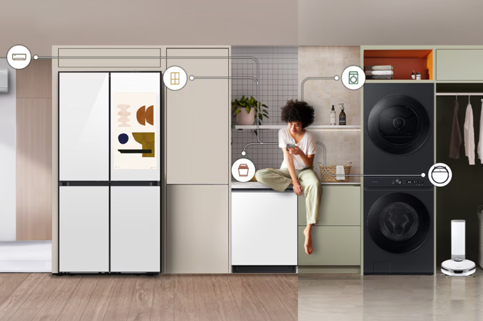 La línea Bespoke de Samsung redefine el hogar: IA, estilo, ahorro y durabilidad