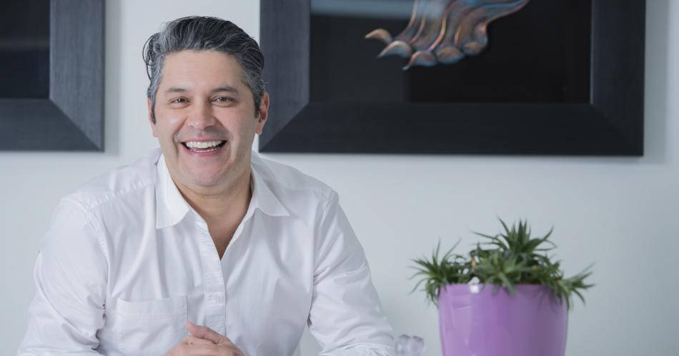 Christian Salazar y el arte de sonreír