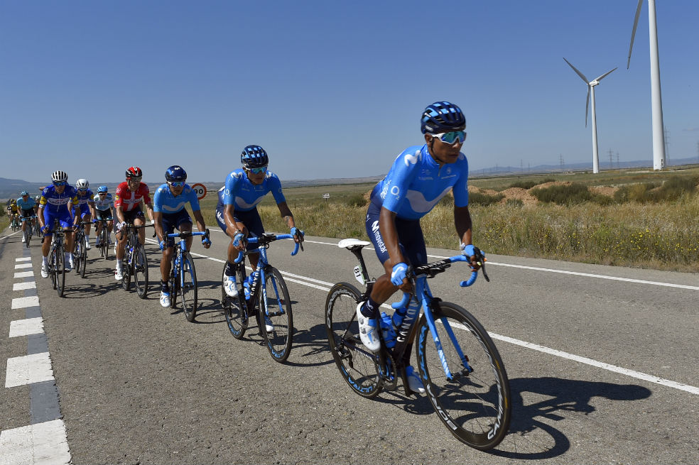 Nairo: «La idea era poner en dificultad a Simon Yates y a su equipo»