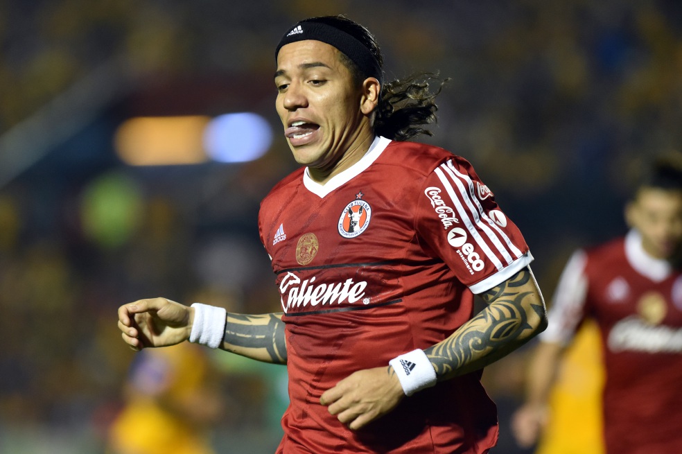 Dayro Moreno viene de marcar 45 goles en los últimos dos años y medio con los Xolos de Tijuana.