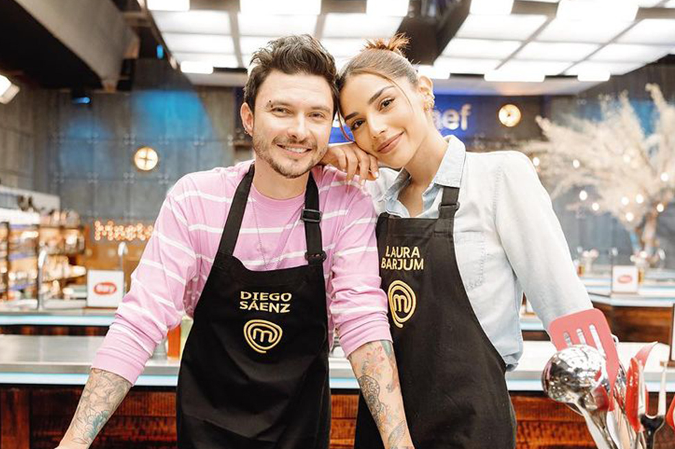 Diego Sáenz y Laura Barjum: cuánto miden y edades de la pareja de ‘MasterChef’