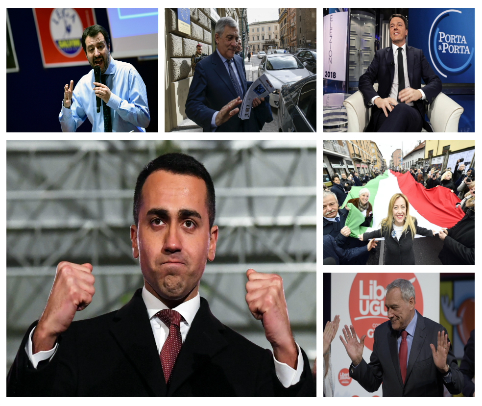 ¿Quién es quién en las elecciones italianas?
