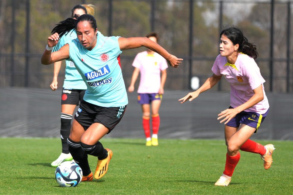 Colombia empató con China en su último amistoso previo al Mundial femenino