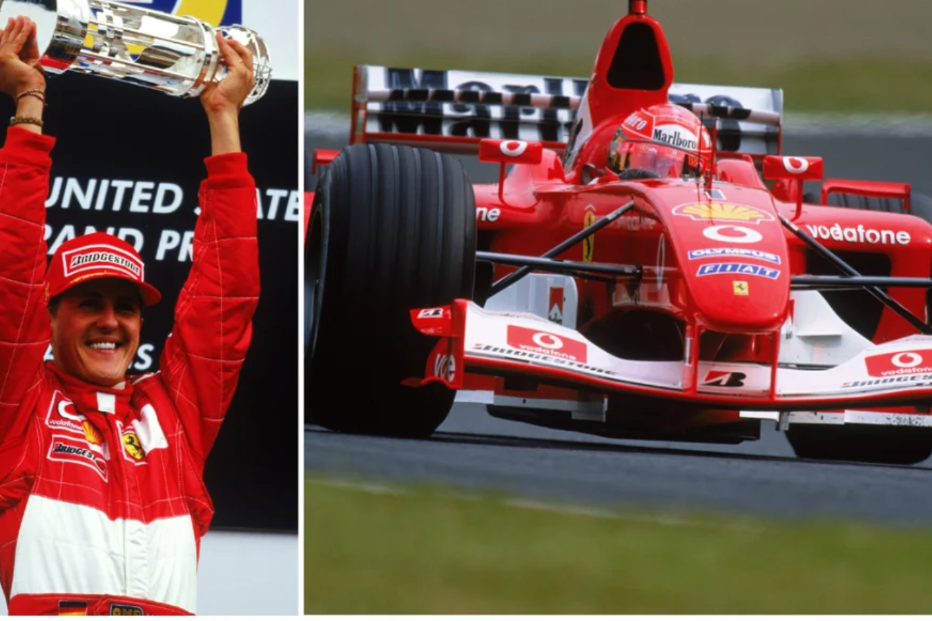 El Ferrari 2003 de Michael Schumacher fue vendido por un precio récord