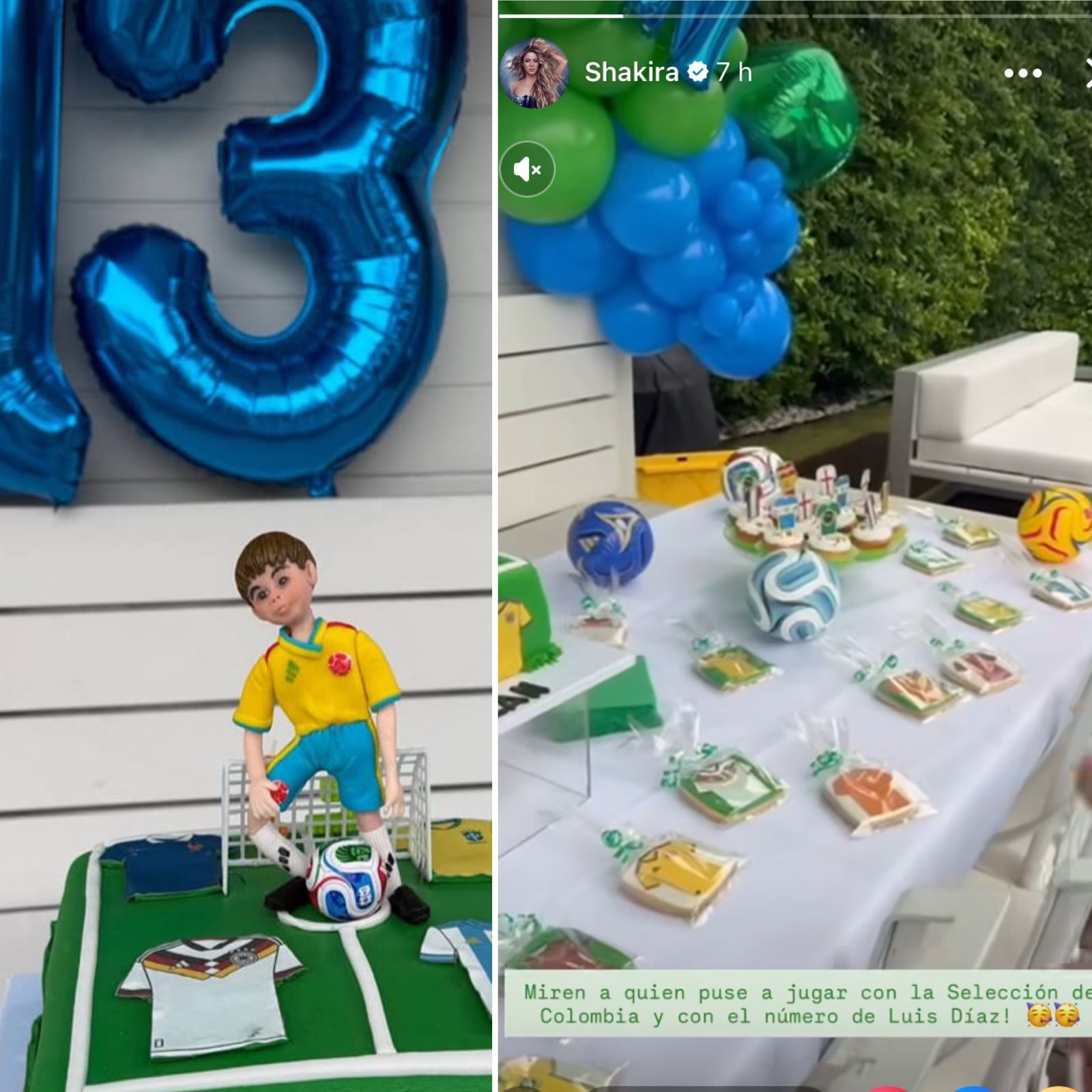 Con fiesta temática celebró Shakira los 13 años de Milán ¿Estuvo Piqué?