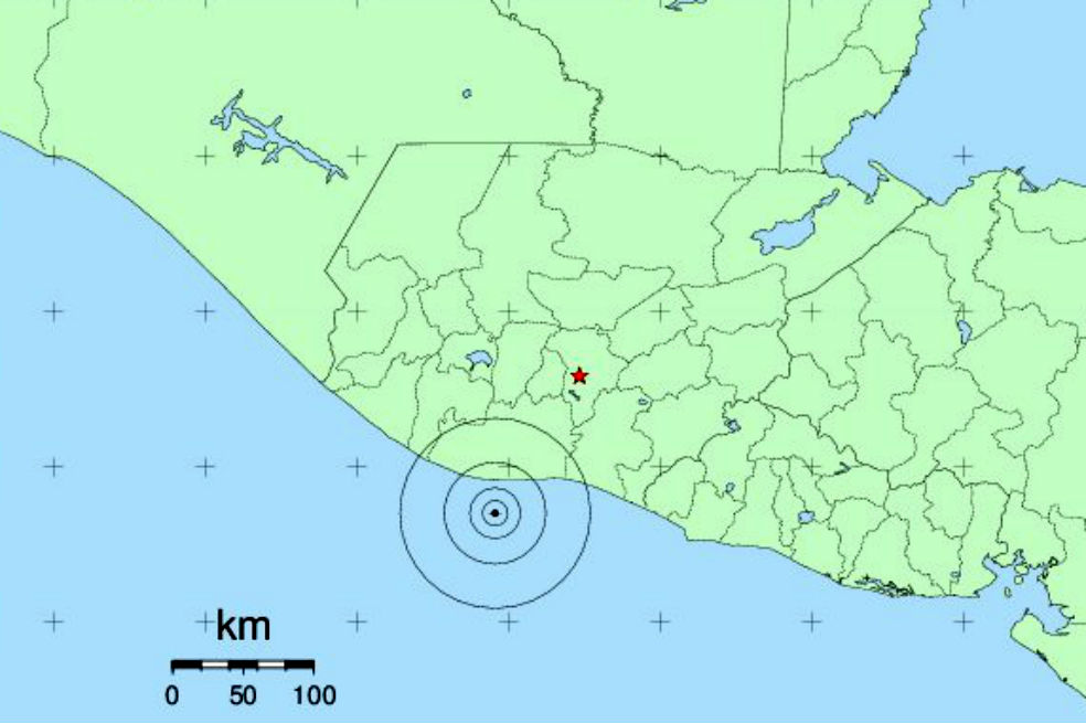 Sismo de 6,7 grados sacude Guatemala