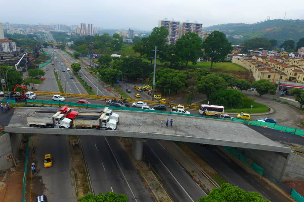 Este miércoles inicia la demolición del puente Papi Quiero Piña, en Floridablanca