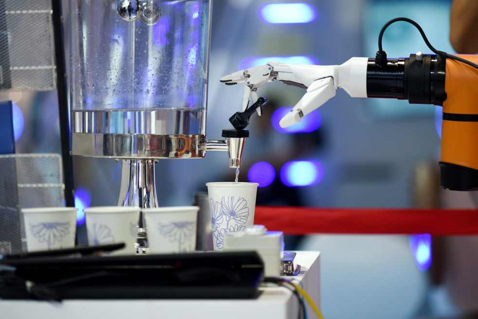 Así se ve la feria de robots más grande del mundo, en China
