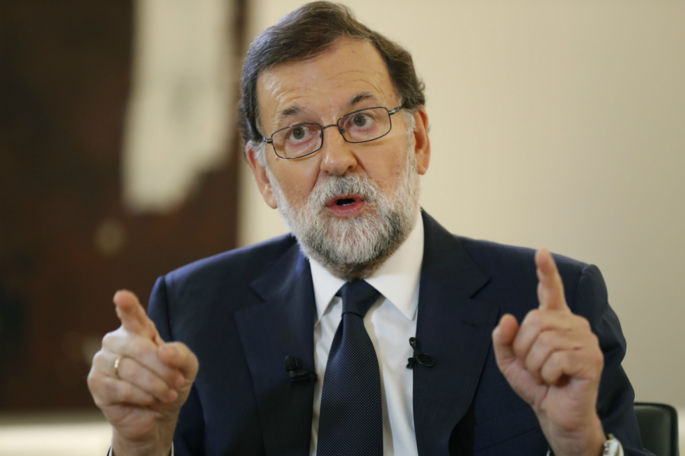 Rajoy: «No vamos a permitir la independencia de Cataluña»