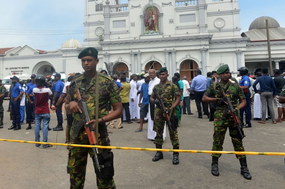 Hace un año diferentes ataques a iglesias cristianas dejaron cerca de 250 muertos en Sri Lanka.  / AFP