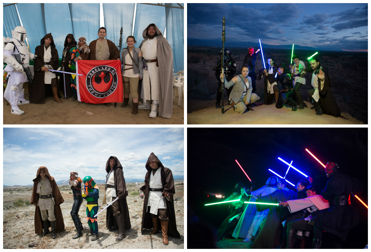 En imágenes: Los trajes de aficionados colombianos de Star Wars certificados por jurados internacionales