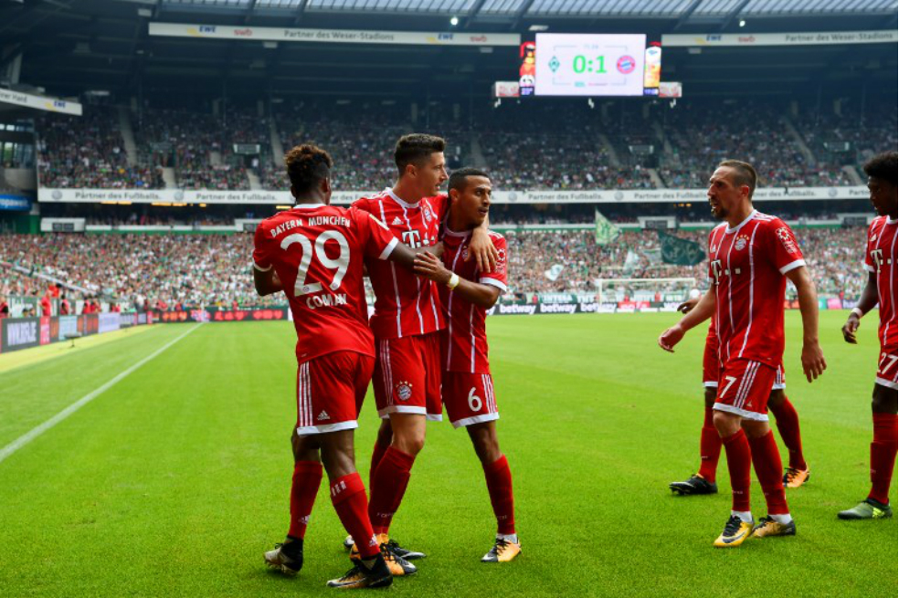 Sin James Rodríguez, Bayern Múnich venció a Werder Bremen en la Bundesliga