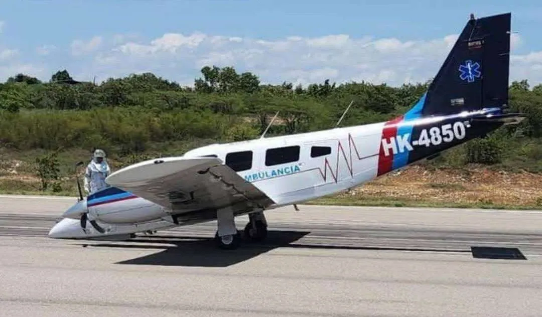 Avioneta ambulancia se accidentó en el aeropuerto Camilo Daza de Cúcuta