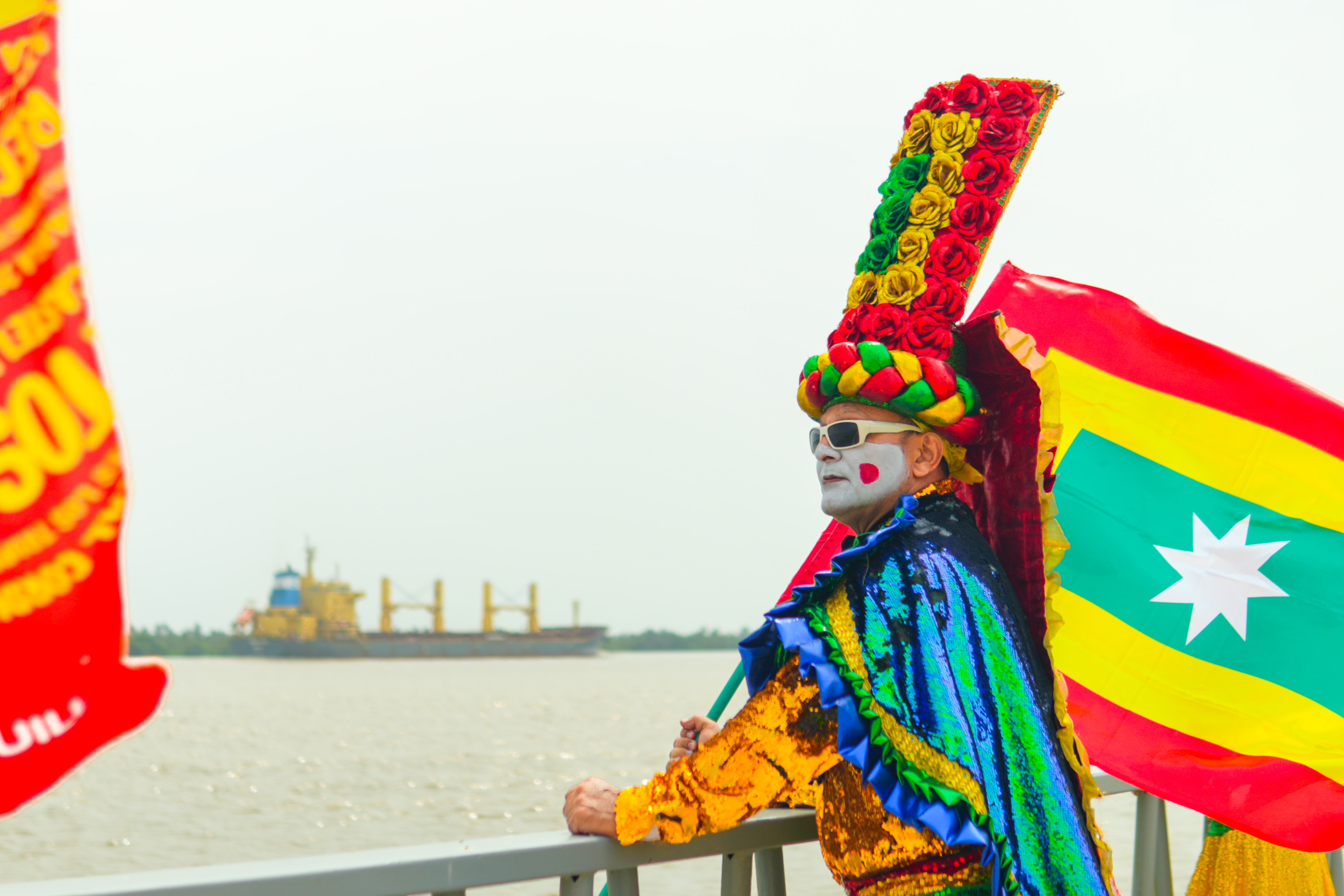 Congo Grande de Barranquilla izó su bandera y celebró 150 años de historia