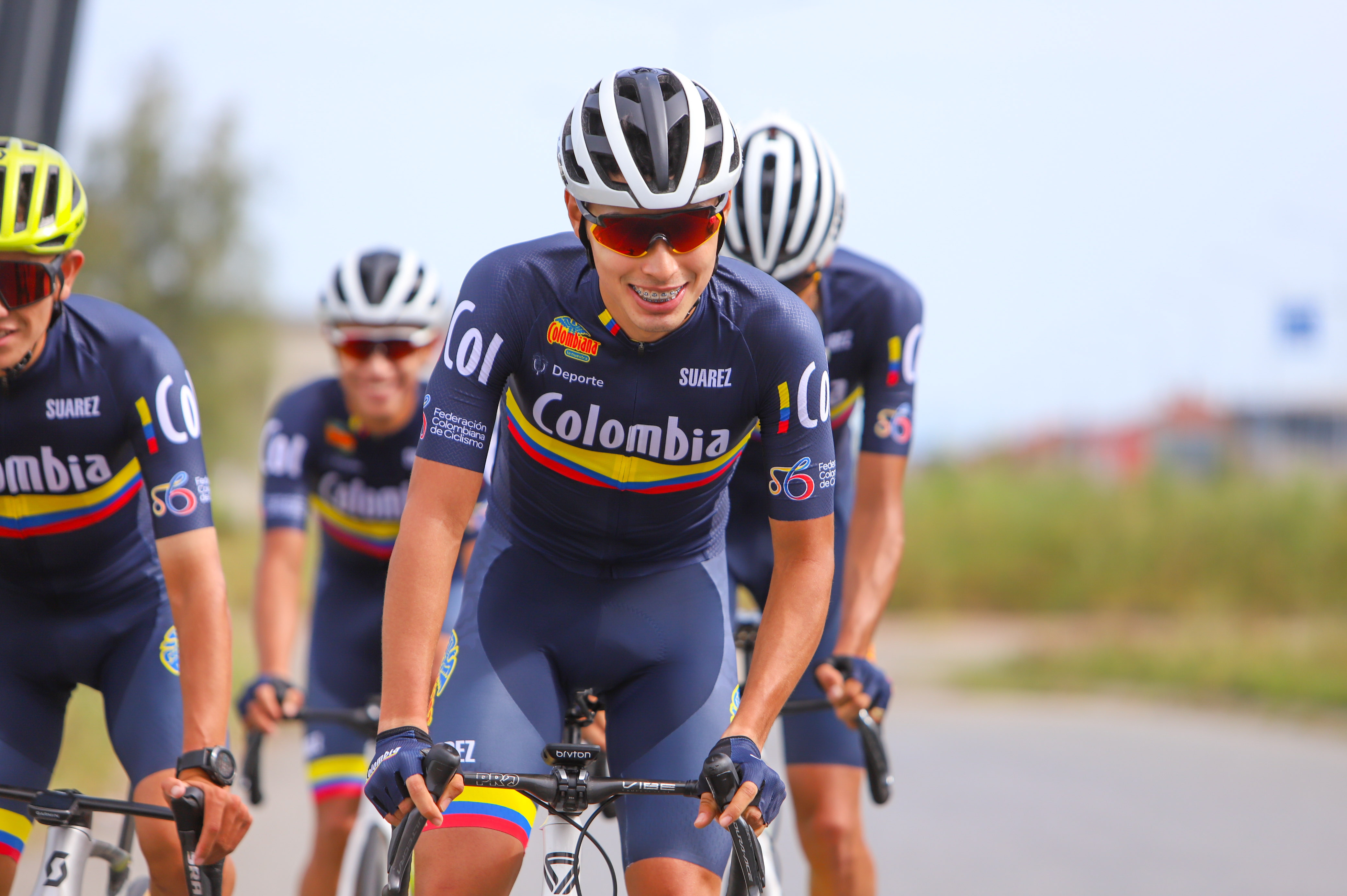 El ciclista Diego Pescador es el líder del equipo de Colombia en el Tour de L’Avenir 2024.