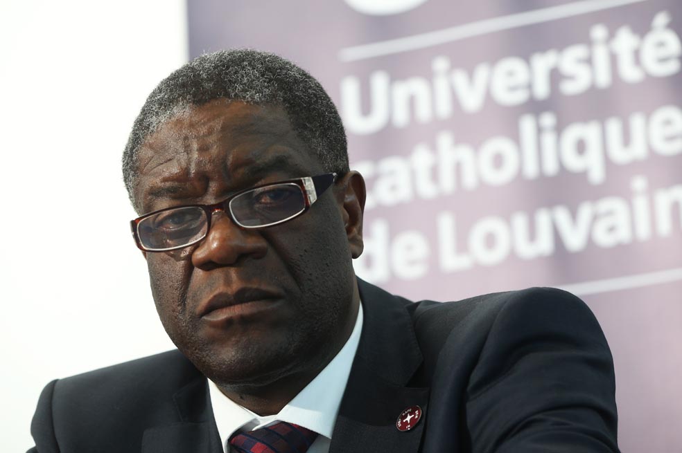 Denis Mukwege, premio Sájarov del Parlamento Europeo por defensa de víctimas de abuso sexual