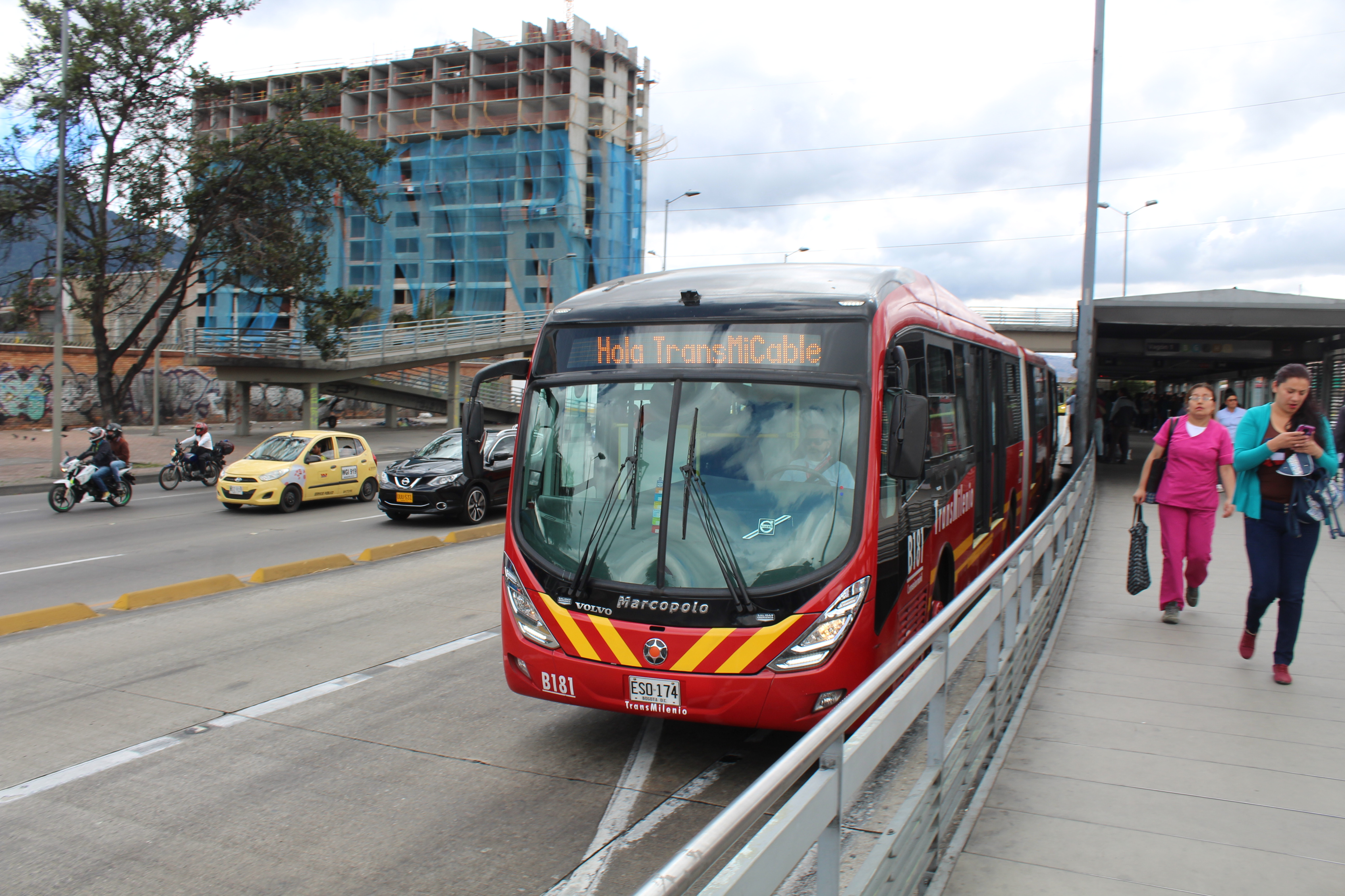 Yo estuve en el proceso de renovación de los buses de Transmilenio