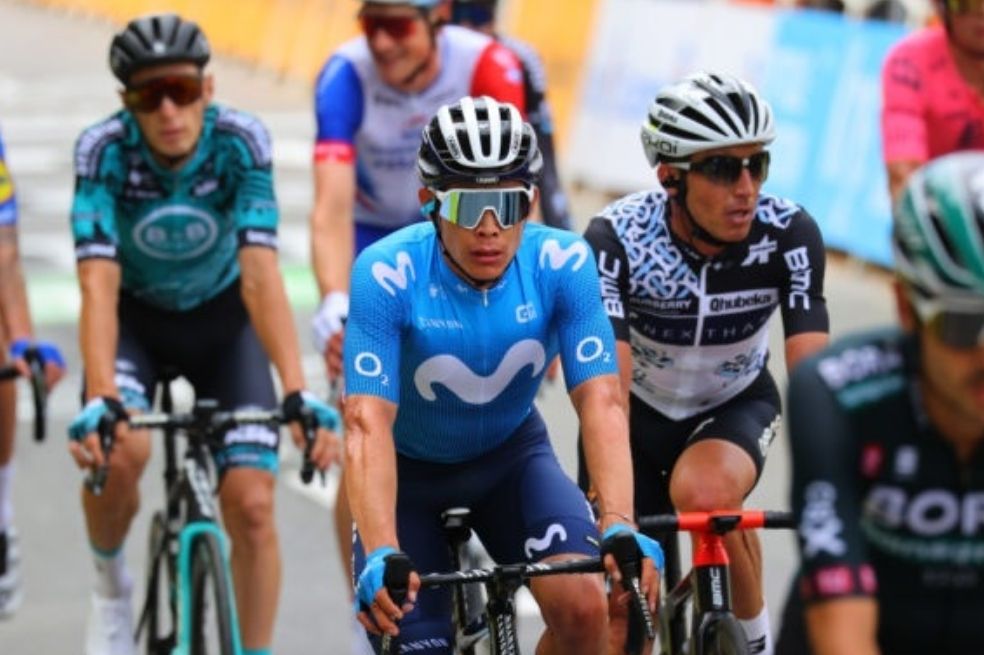 Miguel Ángel López, tercero en la general de la Vuelta a España 2021