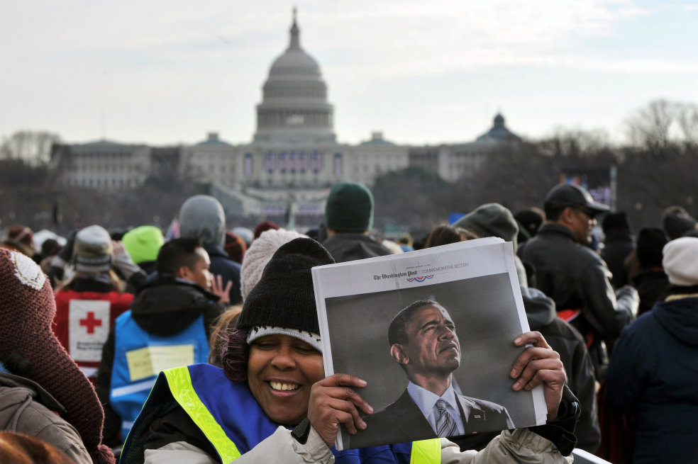 Obama, con acento latino