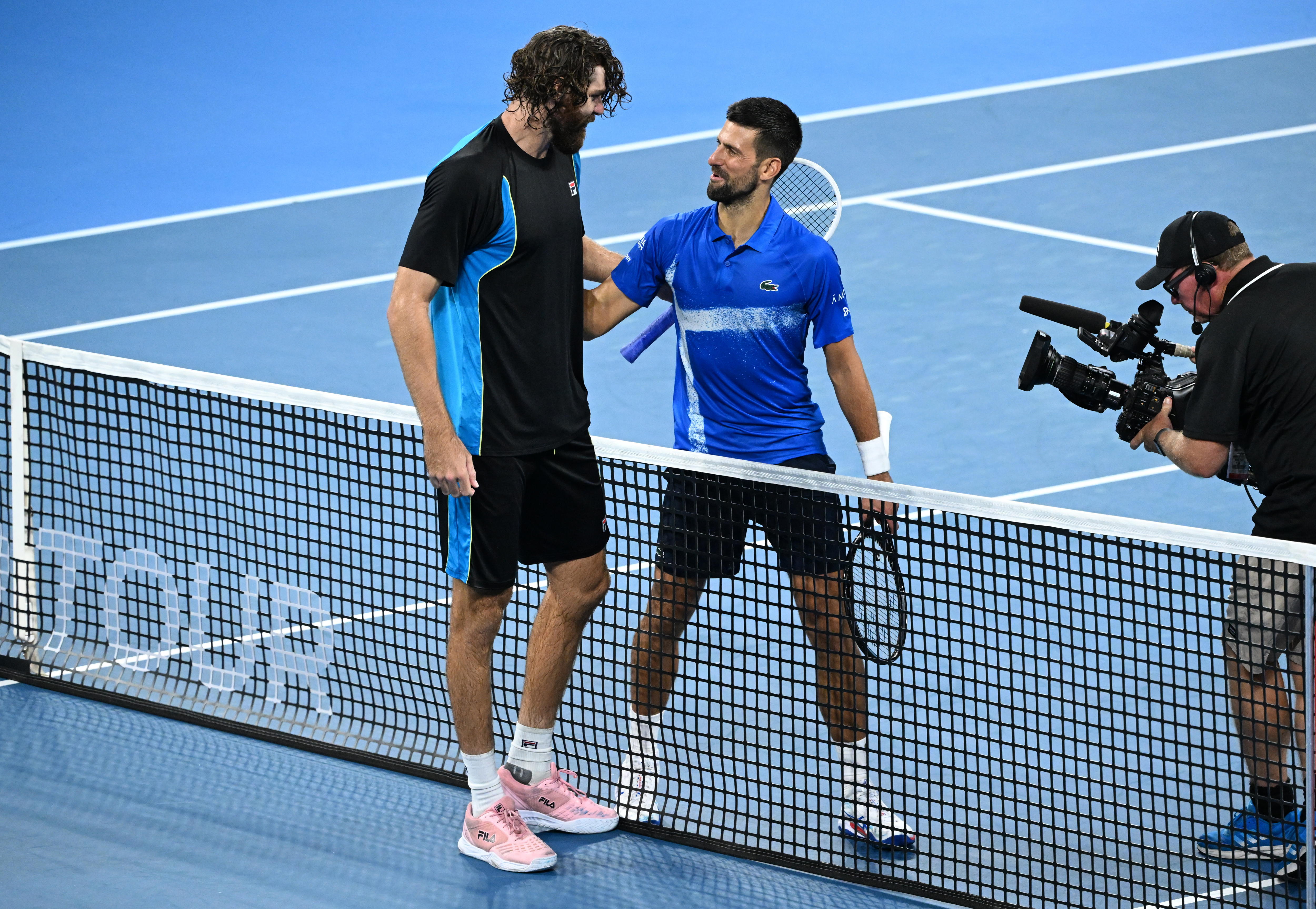 Novak Djokovic cayó ante Reilly Opelka y quedó eliminado en Brisbane