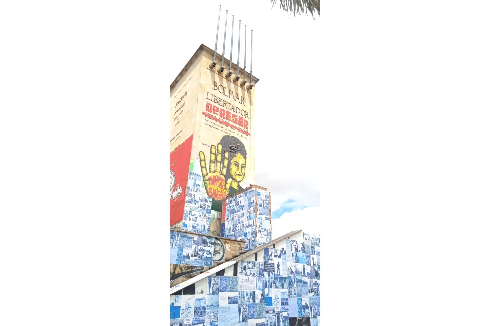 Una de las transformaciones  del Monumento a los Héroes