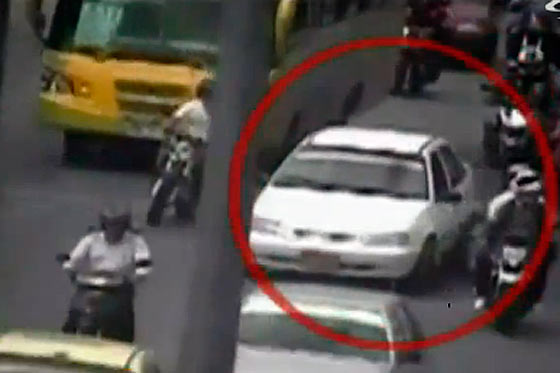 En Bucaramanga, cinematográfica persecución a delincuente