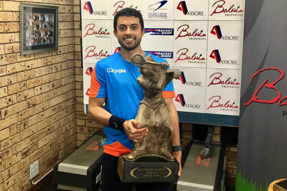 Juan Camilo Vargas, campeón de Sudáfrica