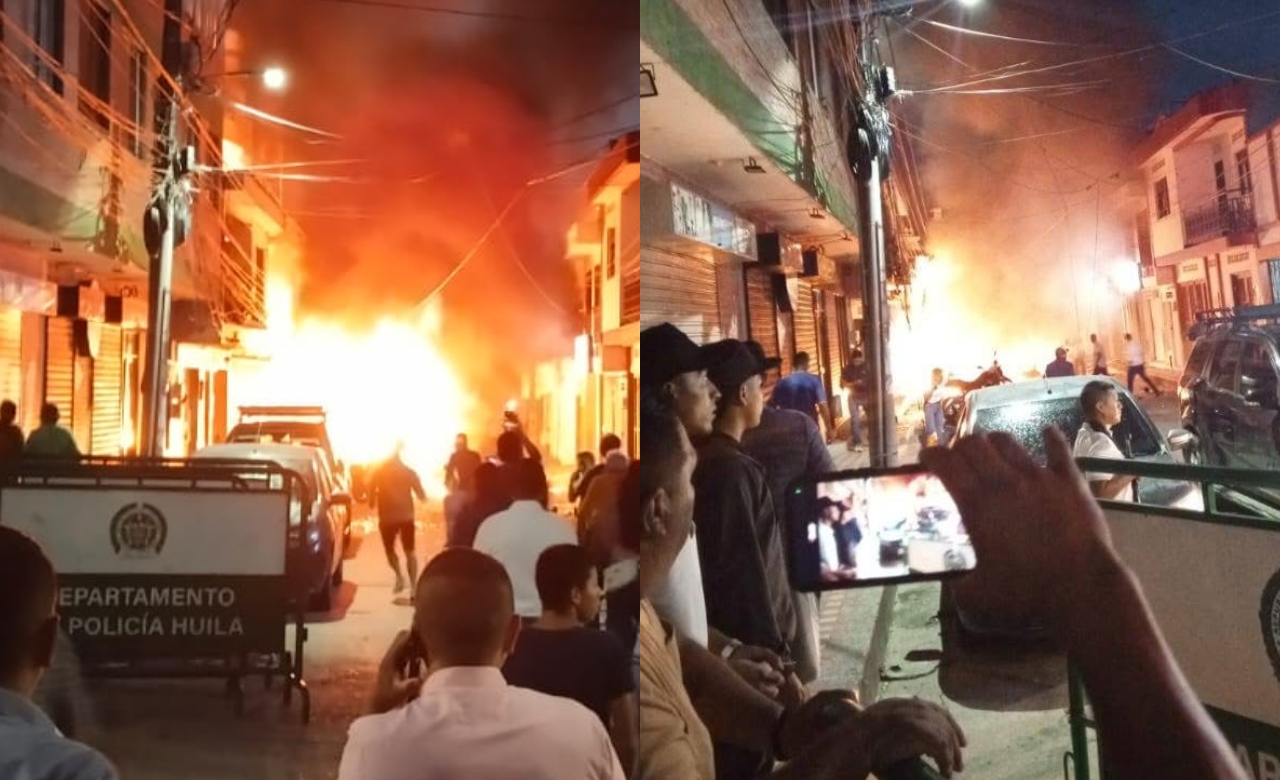 Ataque terrorista en La Plata (Huila): autoridades reportan dos muertos y 24 heridos