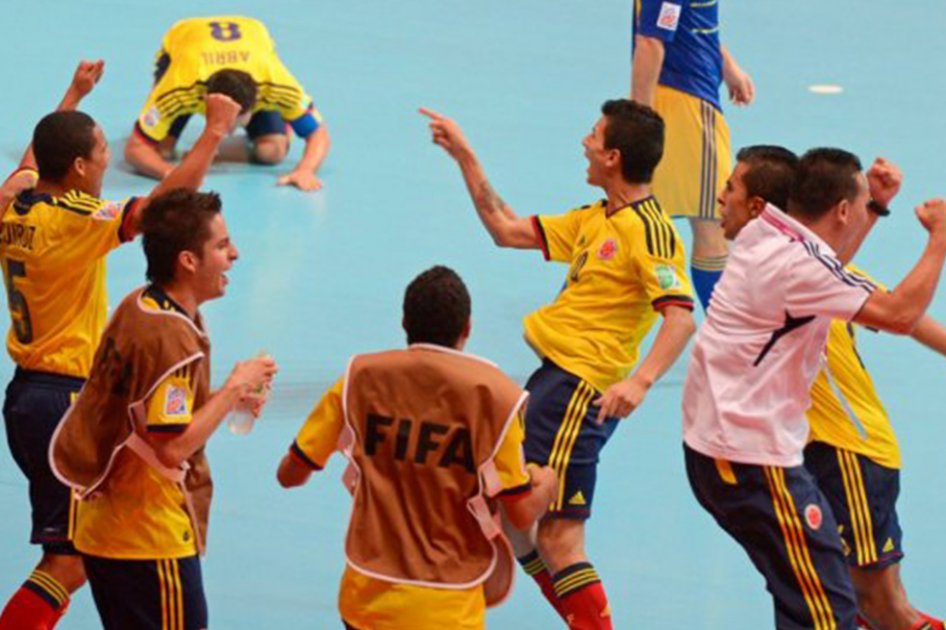 Colombia venció a Paraguay y clasificó a semifinales del sub-21 de futsal