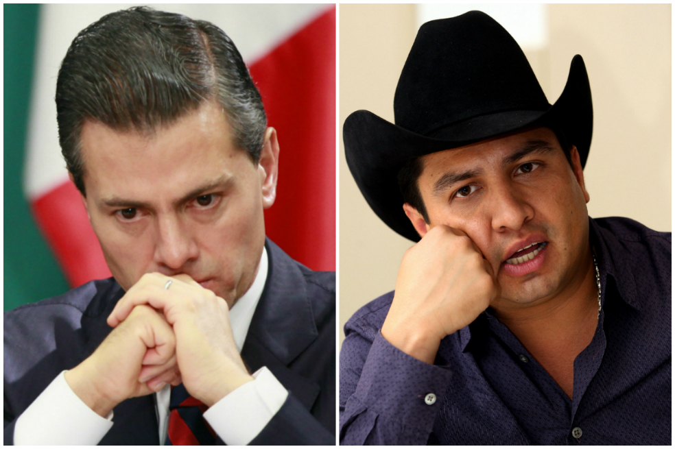 La incómoda cercanía de Peña Nieto con Julión Álvarez, cantante acusado de auxiliar narcos