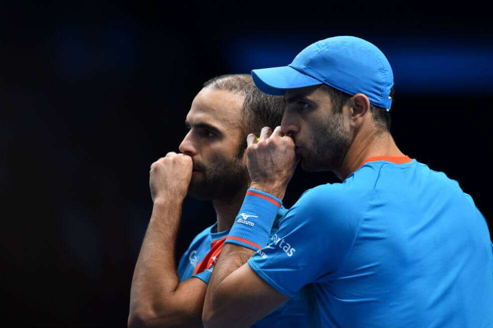 El difícil regreso de Farah: cayó con Cabal en primera ronda del ATP de Rio