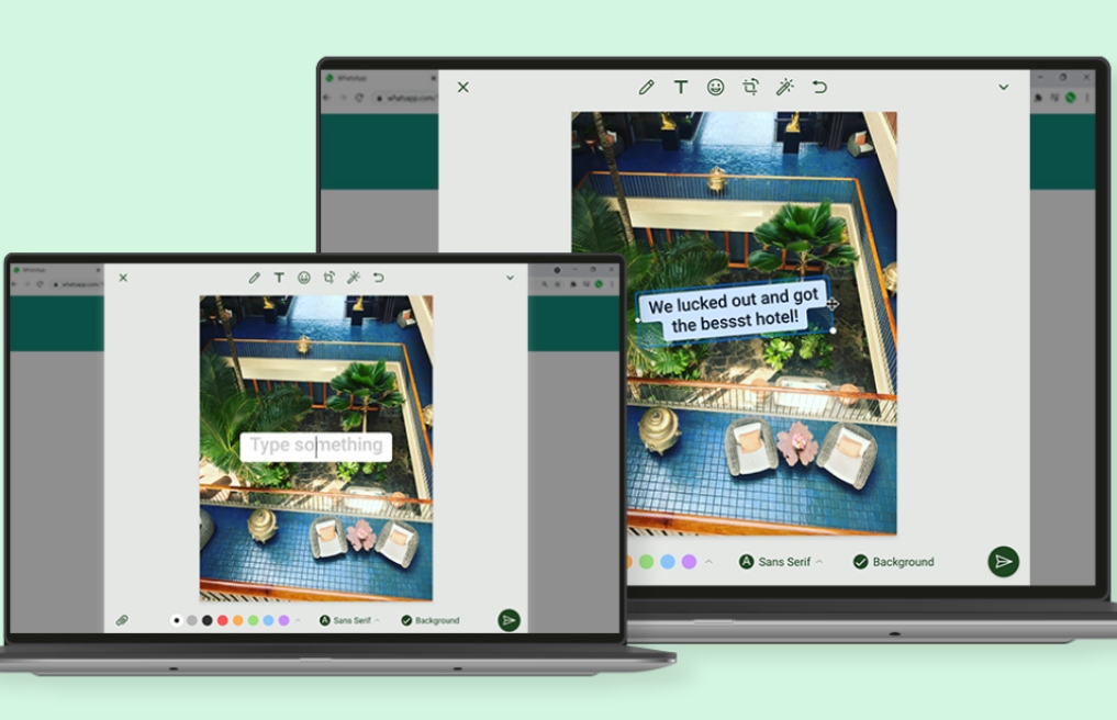 Nueva función de WhatsApp: ya puede editar fotos desde la versión web