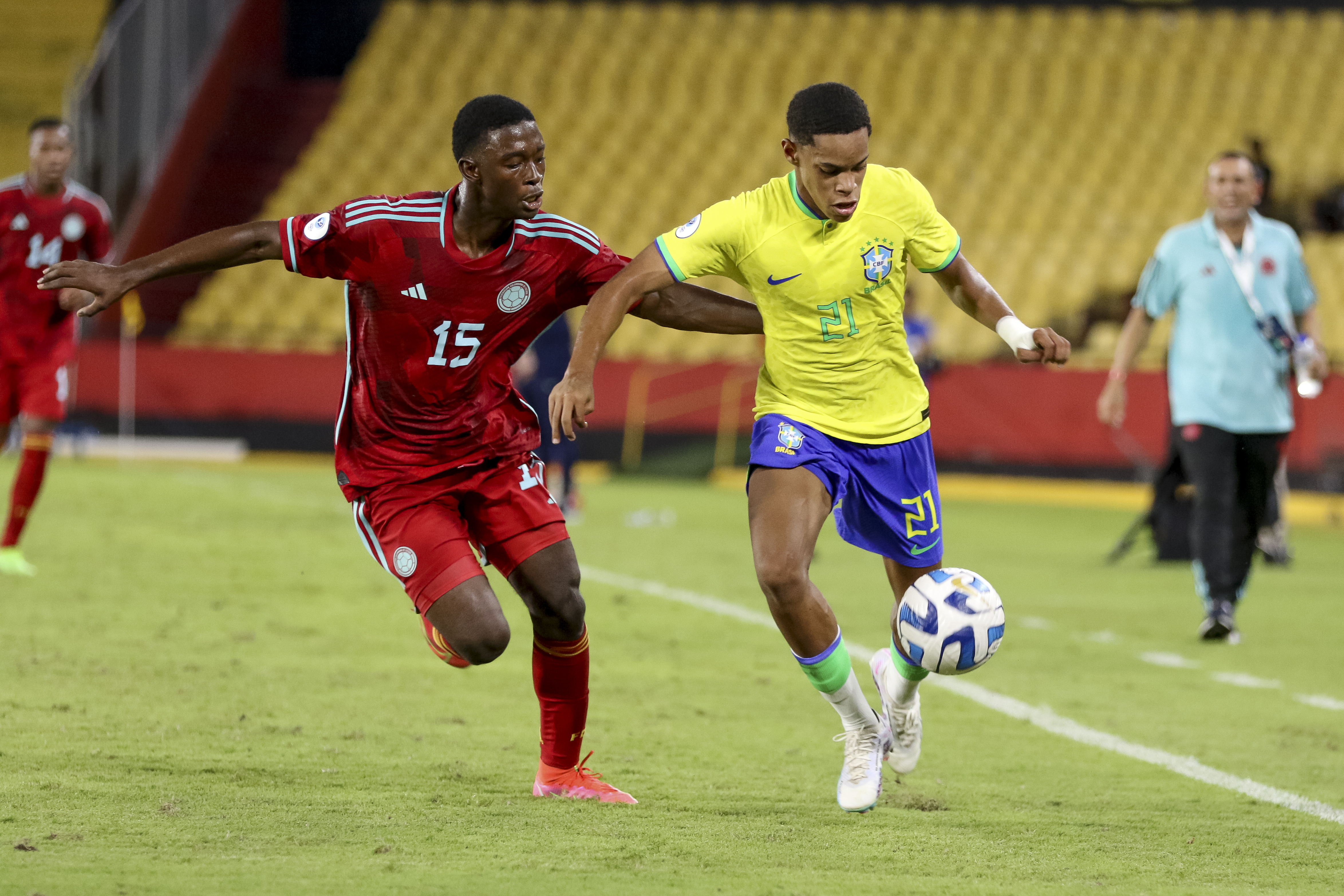 Sudamericano Sub-17: Colombia cayó con Brasil y quedó con un pie afuera
