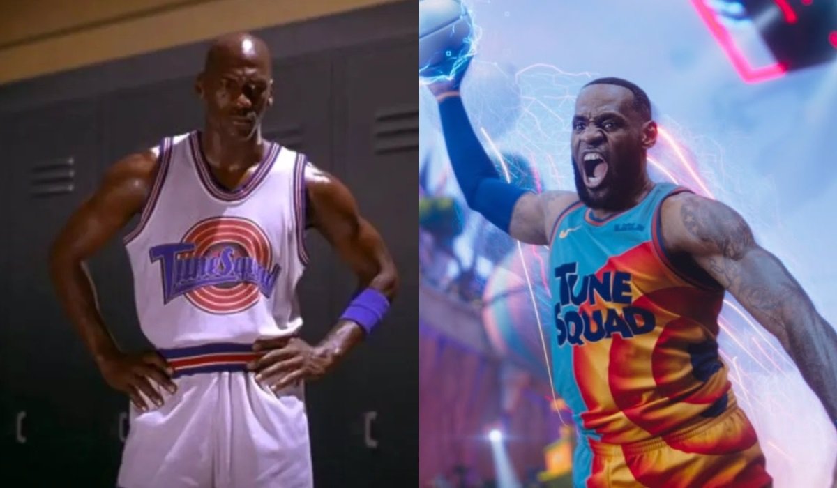 Michael Jordan y LeBron James.
