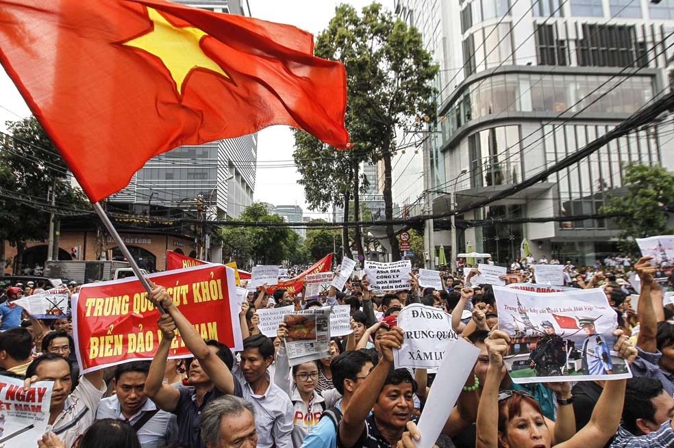 La política del mar de China