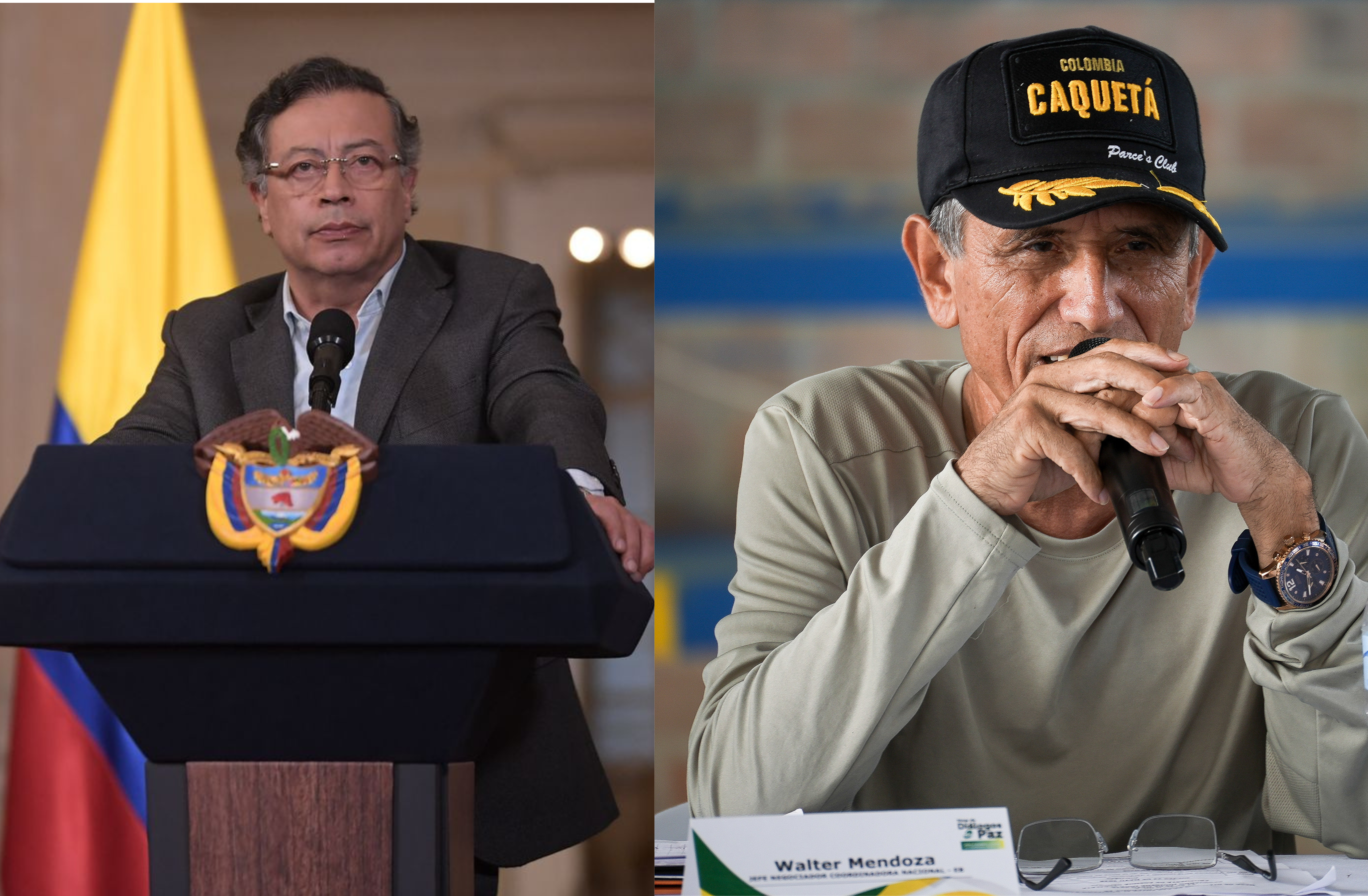 Las seis alertas que dieron los militares (r) sobre mesa de Petro con disidencia de Mendoza