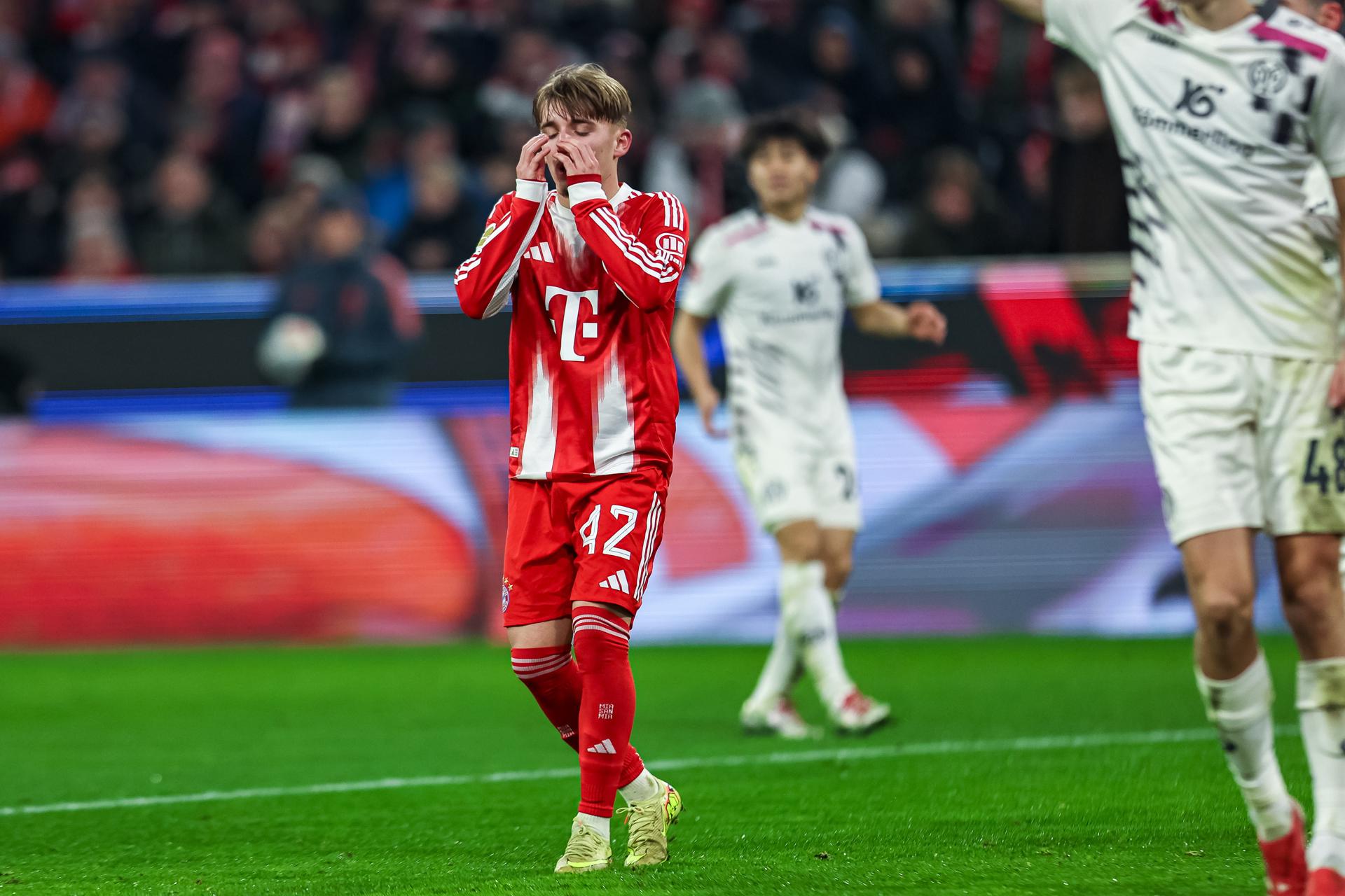 ¡Tropezón en casa! Sin Luis Díaz, Bayern Múnich salvó un empate en la Bundesliga: video