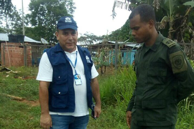 Campesinos entregan a policía retenido en Guaviare