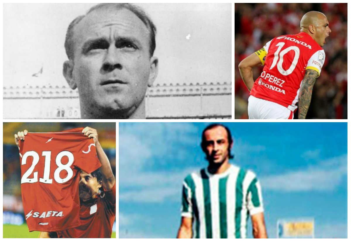 Los 10 jugadores argentinos más influyentes en la historia del fútbol colombiano