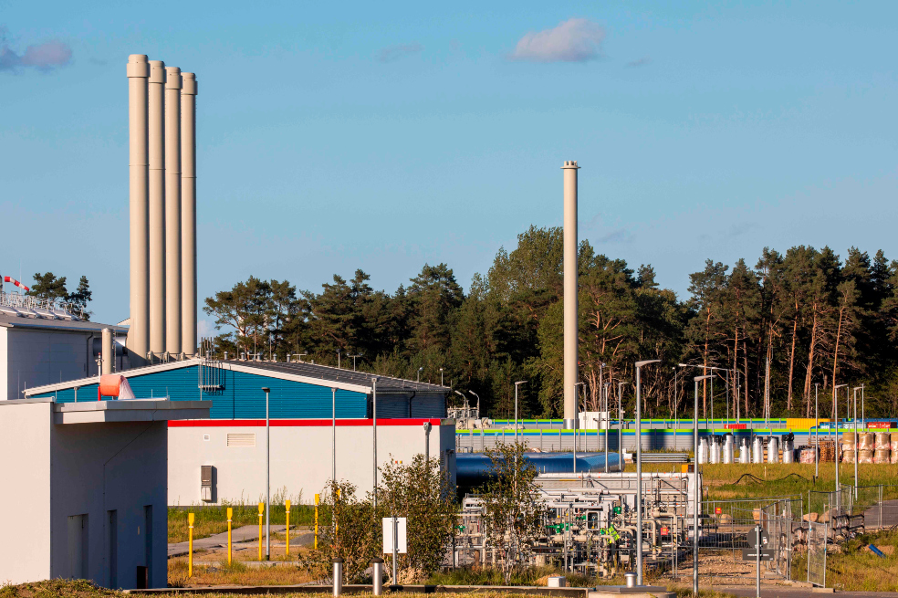 Imagen del gasoducto Nord Stream 2.